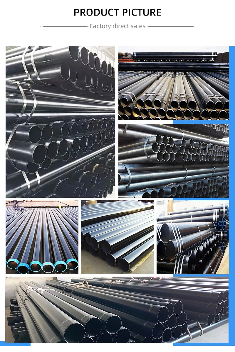 Factory Supply API 5L Psl1/Psl2 SSAW Spiral Welded Steel Line Round Pipe/Tube