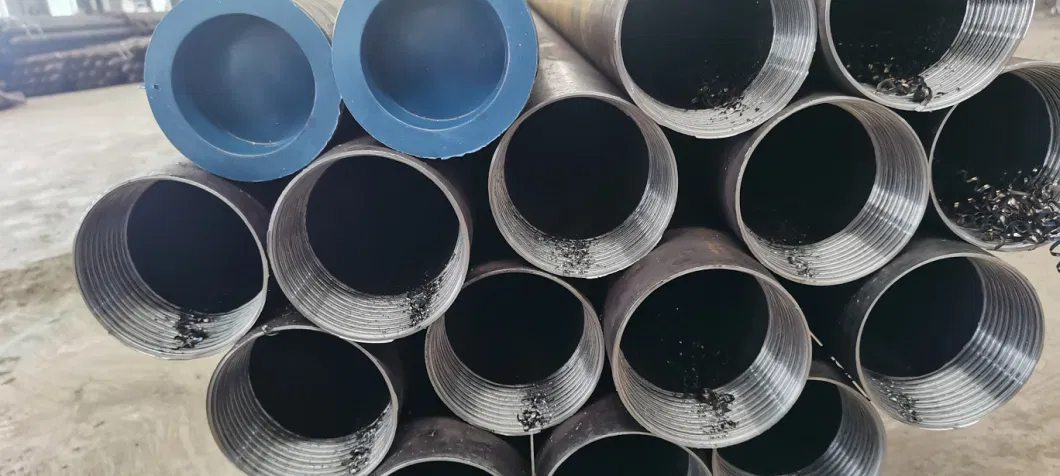 Geological Drilling Steel Pipe API5l, Gr. a&B/X42/X46/X52/X56/X60/X65/X70/X80/ASTM A53gr. a&B/SA516 Tunneling Self Drilling Tunnel Grouting Steel Pipe