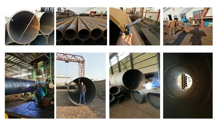 8&prime;&prime;-160&prime;&prime; Large Size Water Pile Steel Tubing Welded Steel Pipe Water Pipe Building Pipe