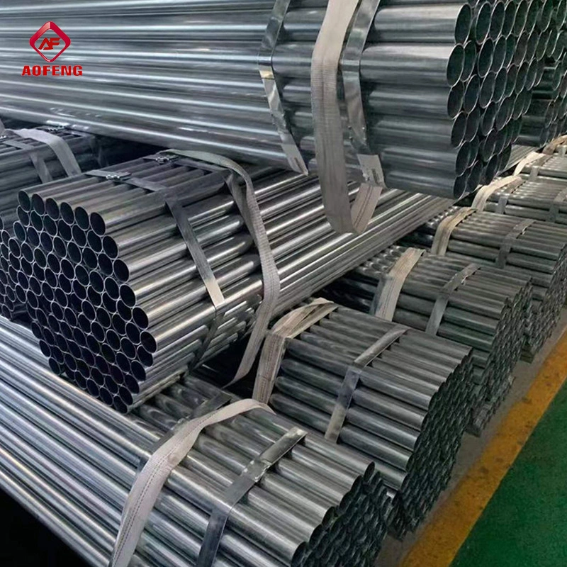 Wholesale Chinese Manufacture 25mm Galvanized Structural Galvanised Round Steel Pipe