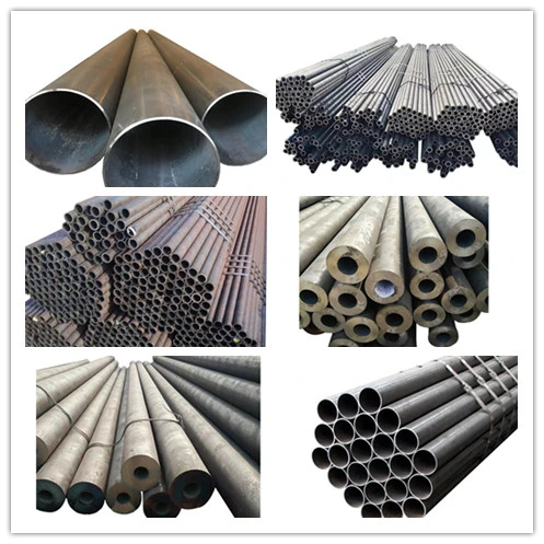 ASTM A53 API 5L Spiral Welded Steel Pipe, Helical Black Steel Tube, LSAW Carbon Steel Tube