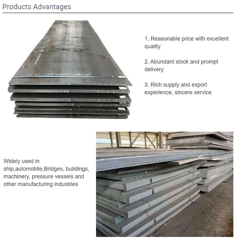 Mild Steel Plate Price S355 S275 ASTM A572 Gr. 50 Grade 65 A283 Grade C 20mm 22mm 30mm 40mm Thick Hot Rolled Carbon Steel Plate