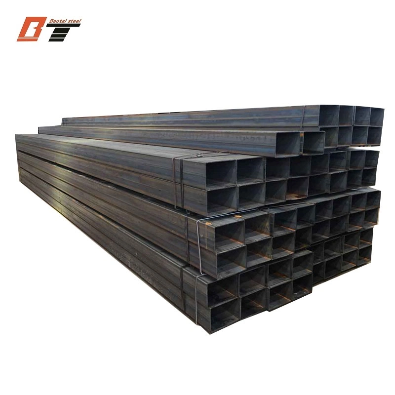 Sizes 100X100X5 Surface Roughness Welded Carbon Steel Pipe S275 Square Tubular Steel Hollow Section Square Tubular Steel Seamless Boiler Pipe for Building Mater