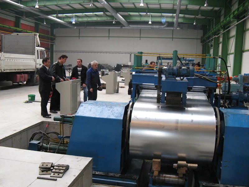 Designed &amp; Manufactured Automatic Strength Slitting Line for ERW and Spiral Welded Pipe Mill