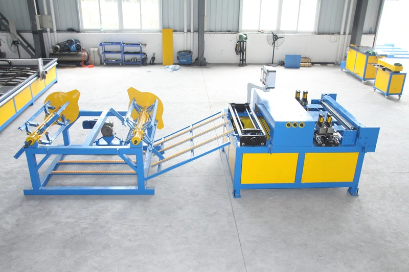 Air Tube Forming Machine, HVAC Steel Auto Making Machine Auto Wind Pipe Production Line 3