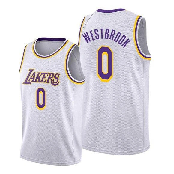 Different Colors Los Angeles Lakers #0 Westbrook Edition Shirt