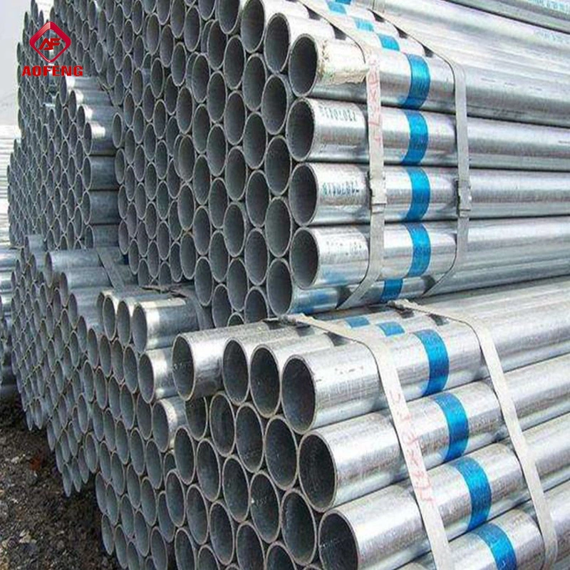 Wholesale Chinese Manufacture 25mm Galvanized Structural Galvanised Round Steel Pipe