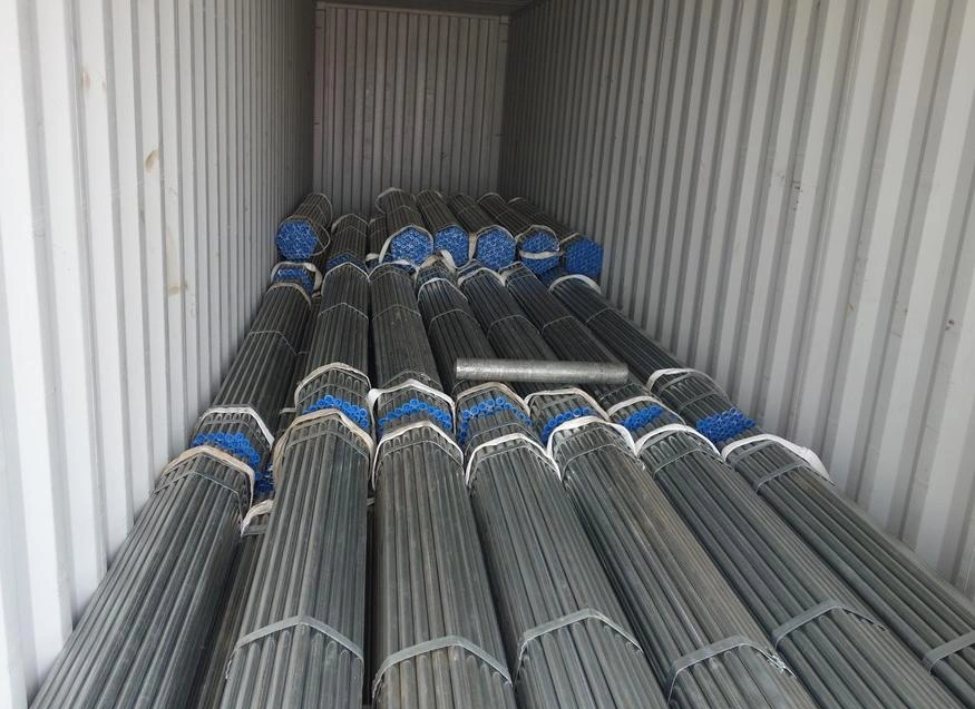 Building Material S235 Pipe BS Pipe 48.3 Carbon Steel Pipe Scaffold Tube Steel Tube ASTM Welded Pipe Galvanized Tube Gi Pipe Galvanized ERW En39 Steel Pipe