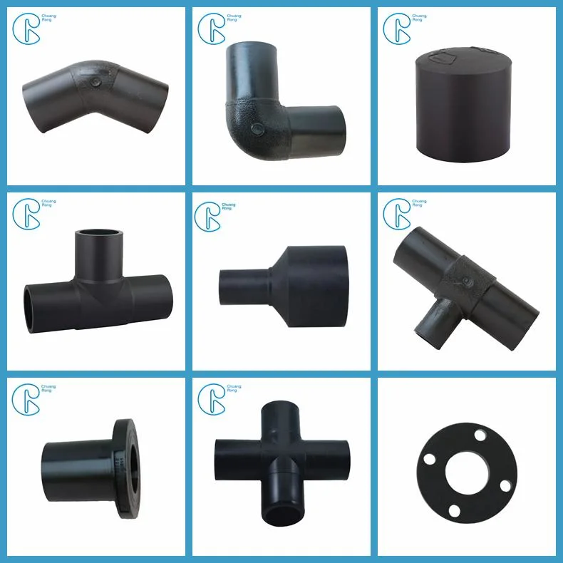 Plastic Pipe Fitting, HDPE Butt Fusion Pipe Fitting Bend Elbow