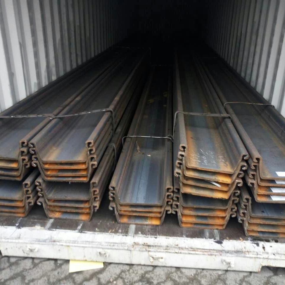 Grade 355 Hot/Cold Rolled Z500 -700 Metal Steel Profile U Shape/Z Shape Sheet Pile with Manufacture Price Q235 Q345 Q345b S275 S355 Steel Sheet Pile in Stock