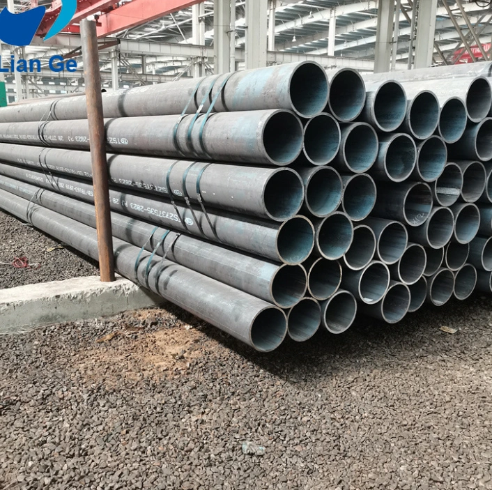 API 5CT H40 J55 K55 ASTM A252 A53 Oil Gas Industrial Well Steel Pipes