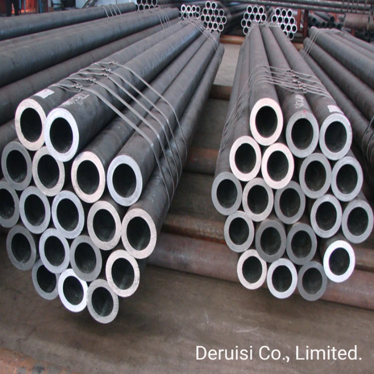 Round Square Rectangular Seamless Carbon Steel Pipe Tube ERW SSAW LSAW Welded ASTM A106/API 5L Gr. B Sch40 Sch80