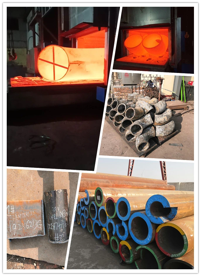 API 5L ASTM A860 Wphy 60 Wphy 65 Mss Sp 75 Seamless Pipe Bend Hot Induction Pipe Bend API 5L Carbon Steel 3D 5D Elbow