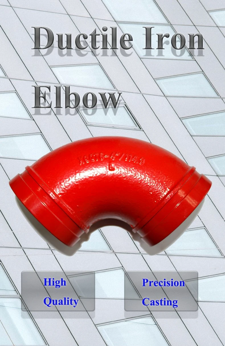 Cast Iron Grooved Fitting 45 Degree Elbow with FM/UL/Ce Approval