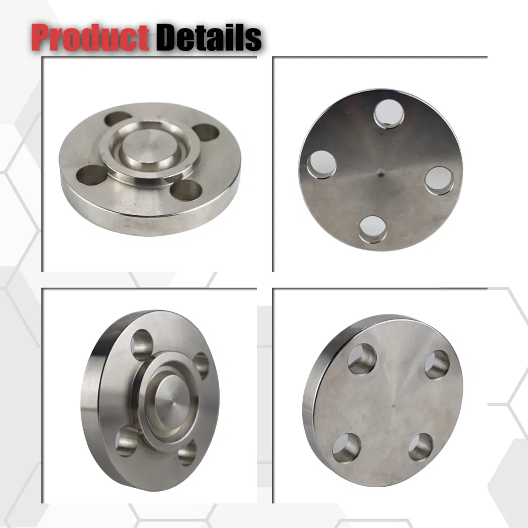 Stainless Steel DN700 Customized Large-Diameter 1500# Forged Pl Plate Hub Flange with Different Sizes