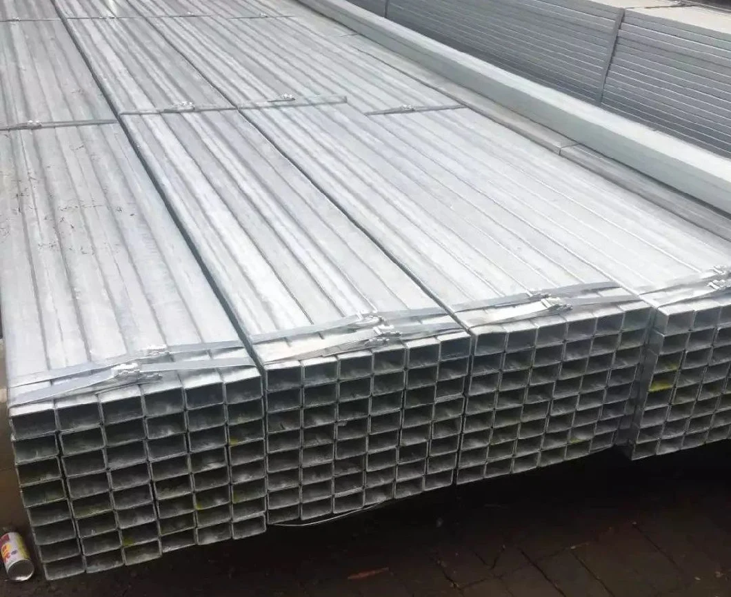 ERW/Welded/Seamless Hot Dipped/ Pre Galvanized Steel Square Rectangular Round Tube Gi Pipe for Construction