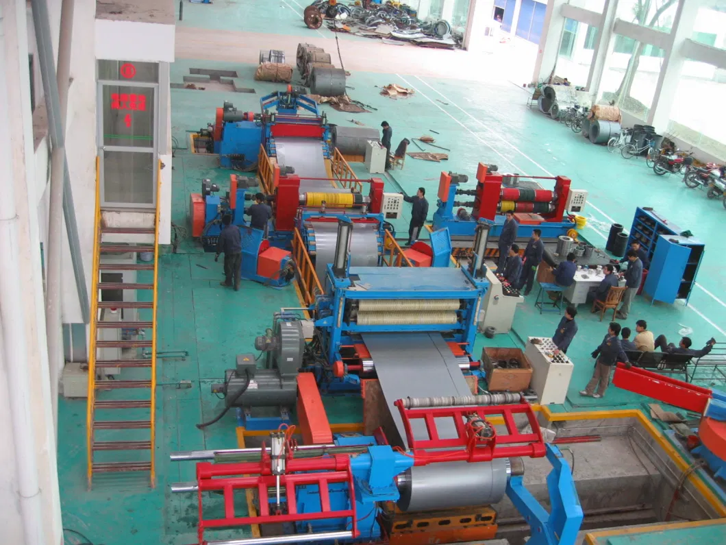 Designed &amp; Manufactured Automatic Strength Slitting Line for ERW and Spiral Welded Pipe Mill