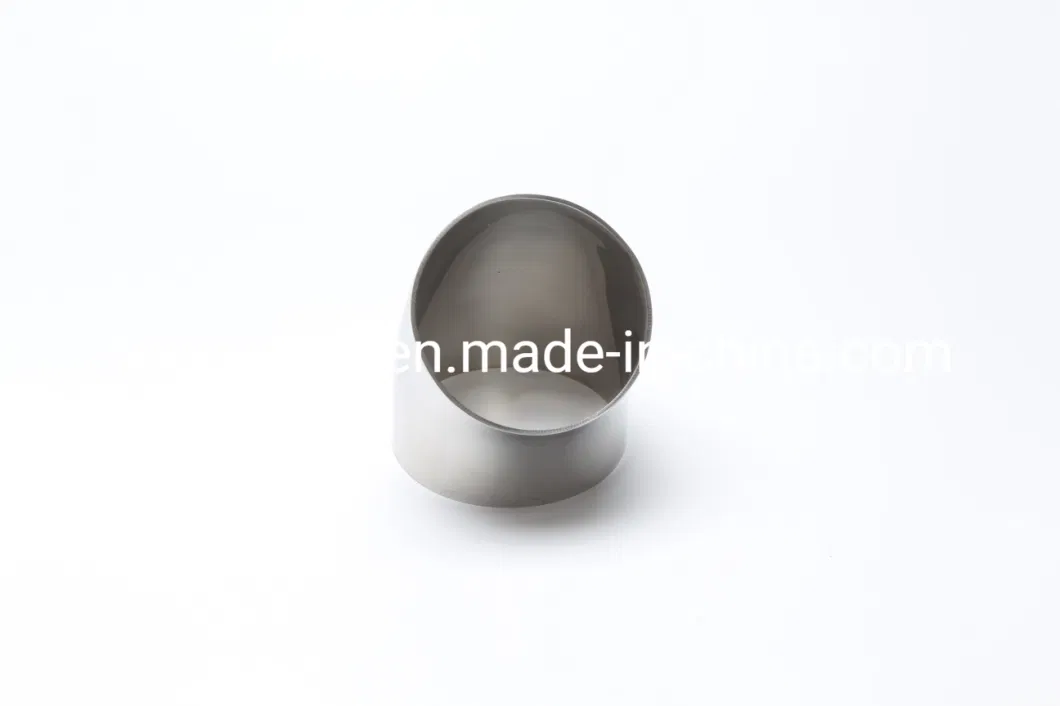 Stainless Steel Pipe Fitting Food Grade L2s Long Type Welded 90d Elbow