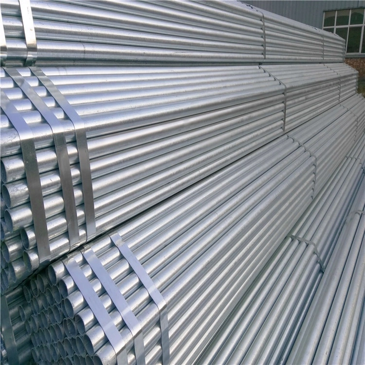 Iron Pre-Galvanized Pipe Furniture Gi Construction Scaffolding Round Welded 32X1pre Galvanized Steel Pipe