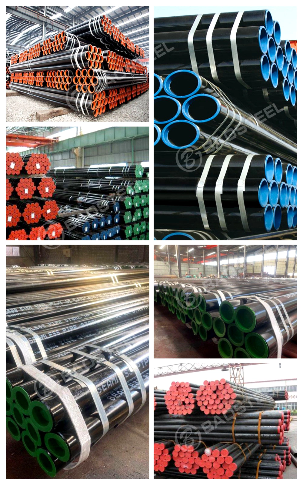 ASTM A53 API 5L Black Pipe Carbon Steel Seamless Round Tube