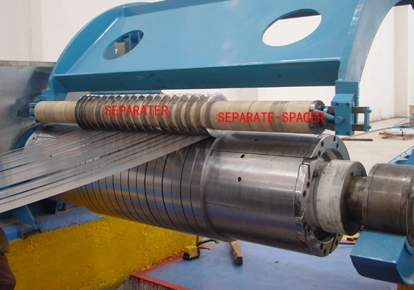 Designed &amp; Manufactured Automatic Strength Slitting Line for ERW and Spiral Welded Pipe Mill