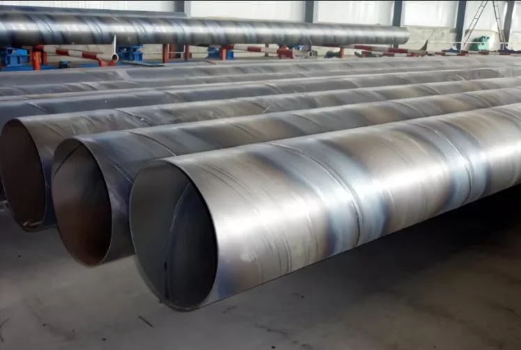 High Precision Q195 / Q235 Straight Seam Welded Tube ERW Spiral Steel Pipe