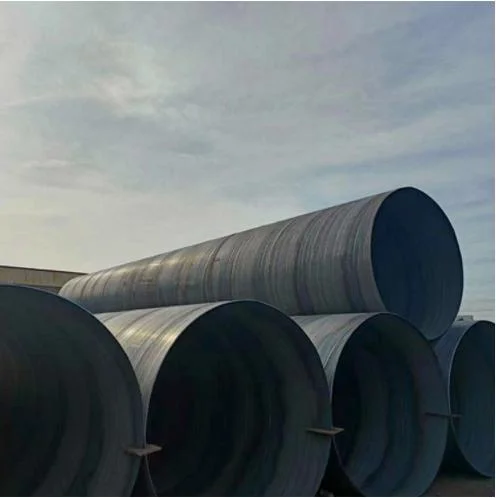 Rolled API 5L Gr. B 3PE, Large Diameter Welded Round Carbon LSAW Steel Pipe