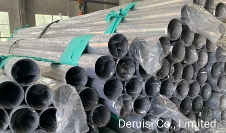 Round Square Rectangular Welded Carbon Steel Pipe Tube ERW SSAW LSAW Seamless ASTM A106/API 5L Gr. B Sch40 Sch80