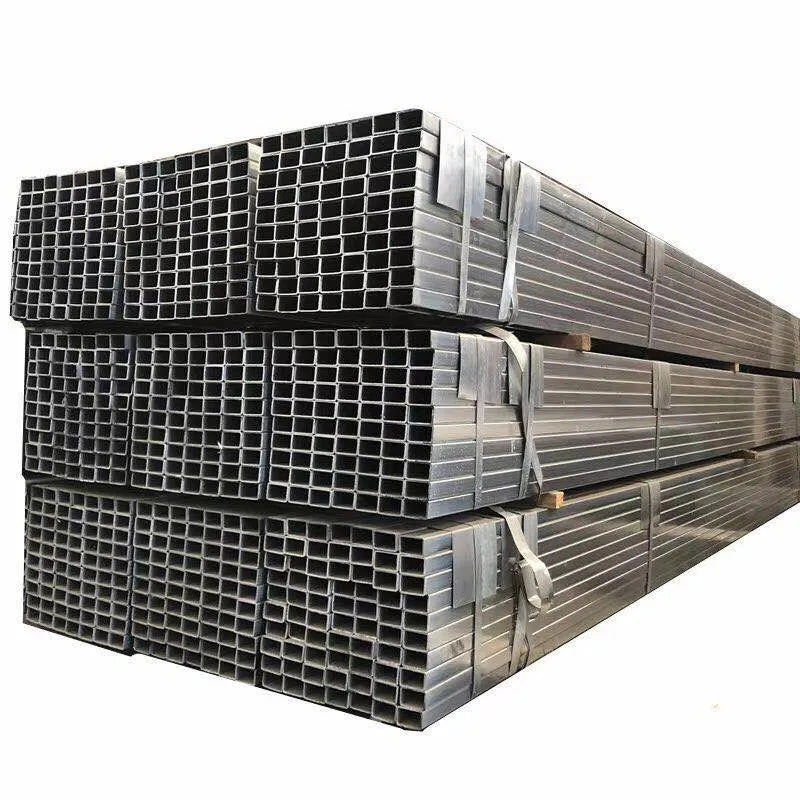 ASTM A53 A106 Carbon Welded ERW Galvanized Steel Tube Hollow Section Gi Pipes for Structural Applications