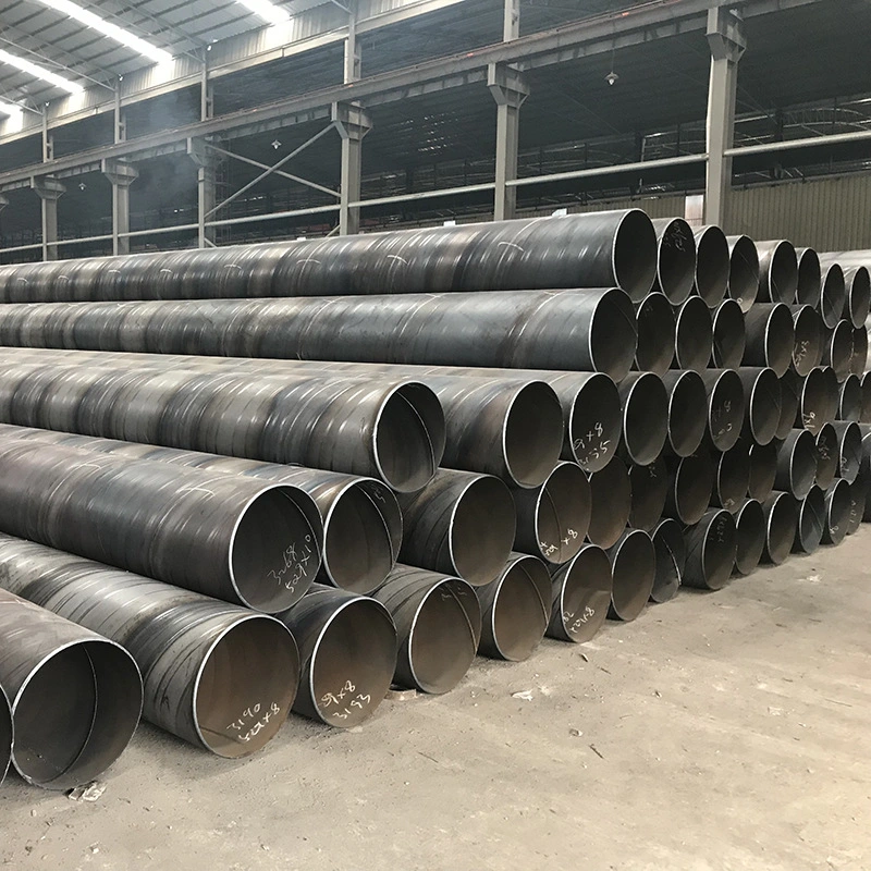 SSAW ASTM A252 Standard Carbon Spiral Steel Tube Welded Pipes for Bridge Port Constructions