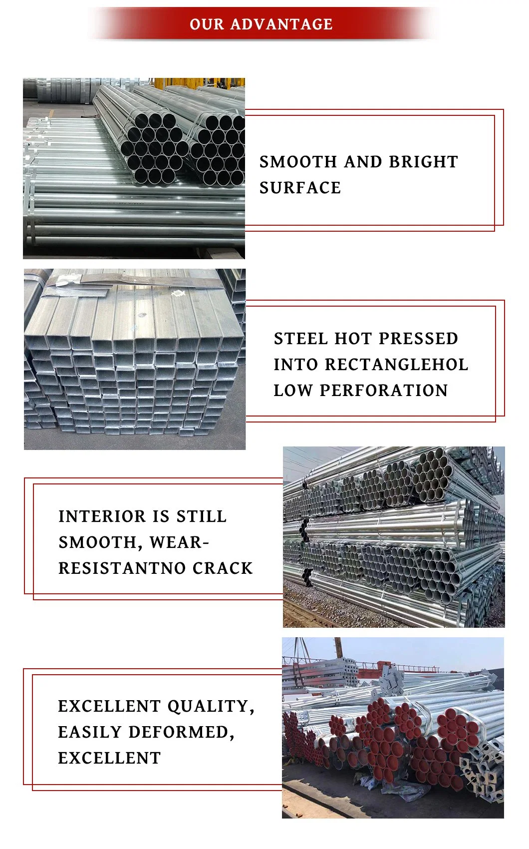 Wholesale Chinese Manufacture 25mm Galvanized Structural Galvanised Round Steel Pipe