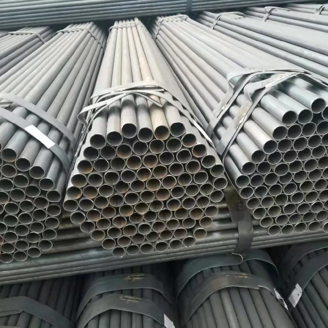 China En 10210 S355j2h Ms ERW Black Steel Pipe for Structure