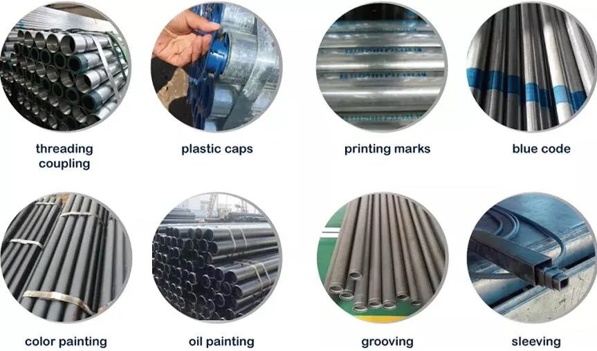 ASTM A252 High Quality Seamless Steel Iron Galvanized Pipe Carbon Steel Pipe Tube Price