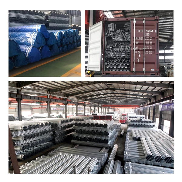 SSAW ASTM A252 Standard Carbon Spiral Steel Tube Welded Pipes for Bridge Port Constructions