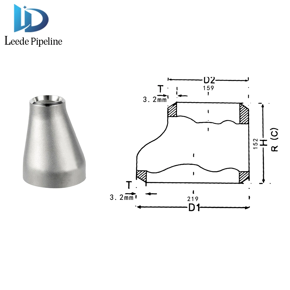 Stainless Steel Eccentric Butt Weld Pipe Fitting Reducer