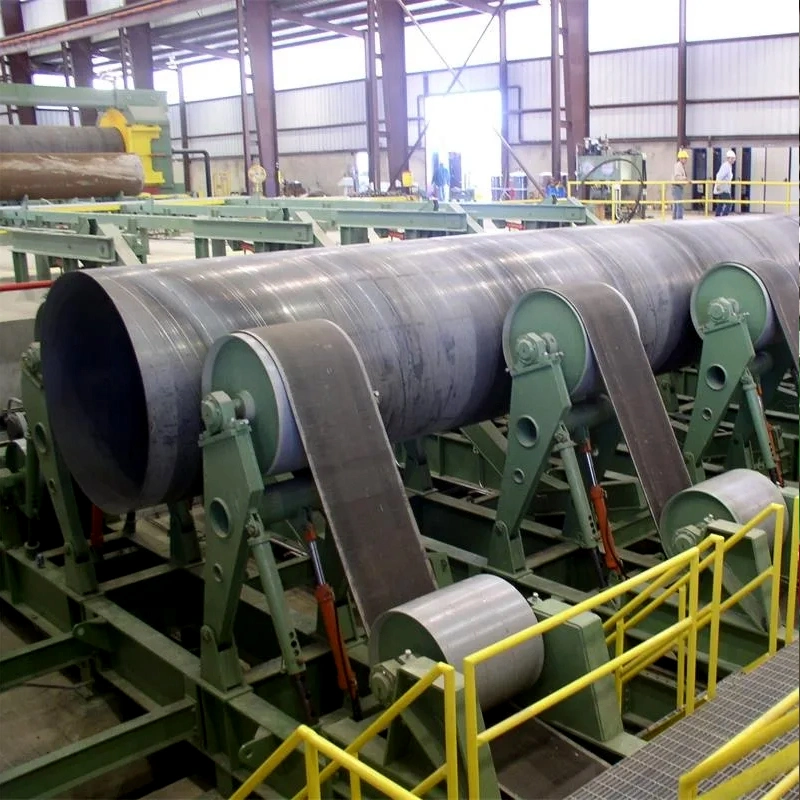 SSAW ASTM A252 Standard Carbon Spiral Steel Tube Welded Pipes for Bridge Port Constructions