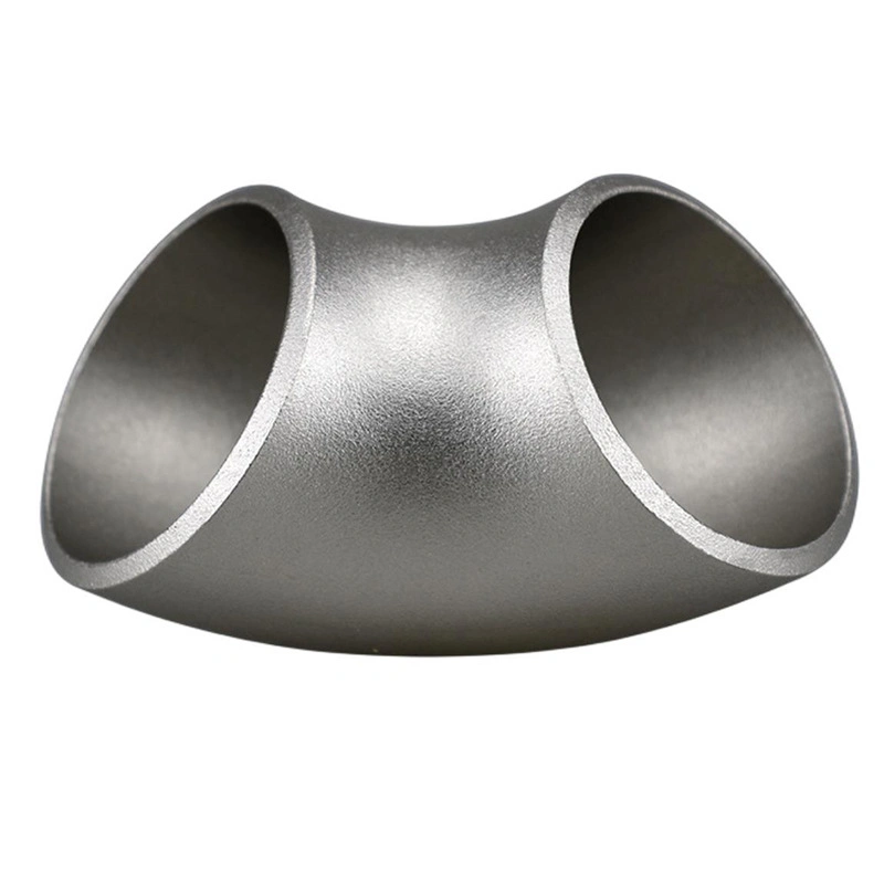 SUS304 316 Stainless Steel Butt-Weld Fittings Bw Lr Long Radius 90 Degree Sch10 Sch40 Seamless Ss Elbow