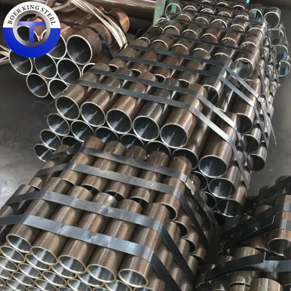 DIN St52 Ck45 4140 42CrMo E355 Cold Drawn Seamless Steel Honed Pipe