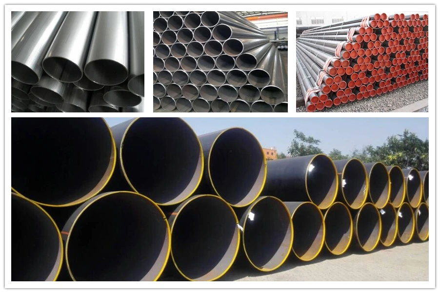 Custom A53m A672 API 5L Ape 3PE ERW Spiral Welded Carbon Steel Tube for Machinery Industry