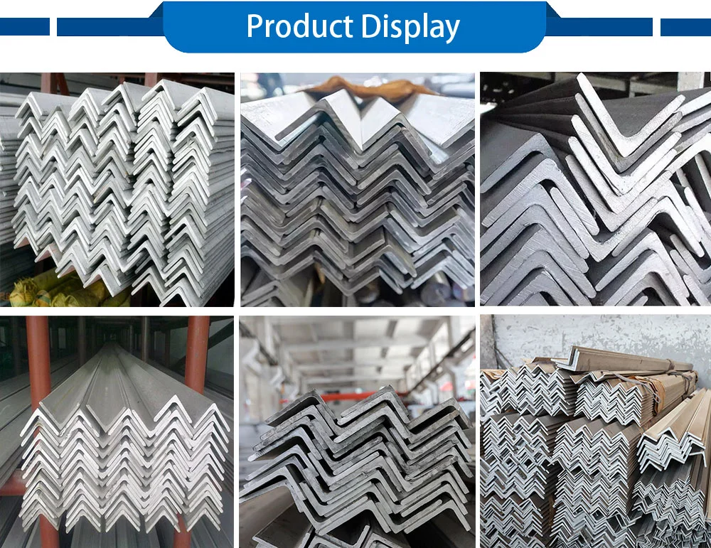 Equal Unequal Mild Steel Angles Galvanized Angle Steel Galvanized Angle Steel