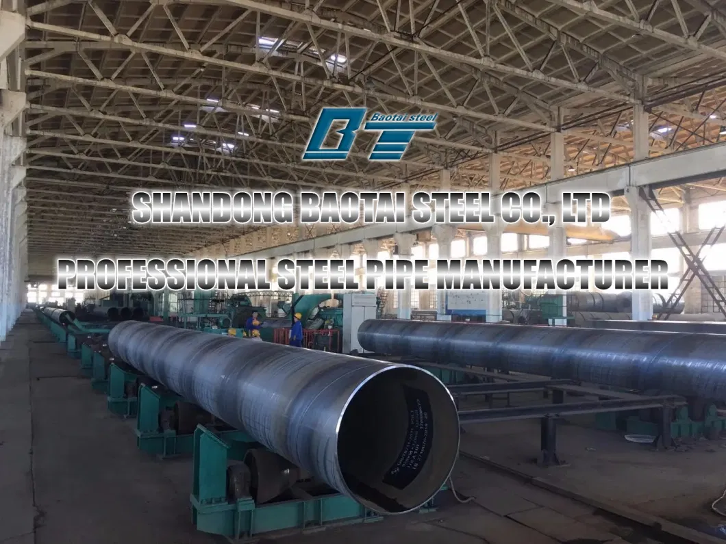 ASTM A252 American Petroleum Standard Water Supply and Drainage Pipeline Welded Steel Pipe