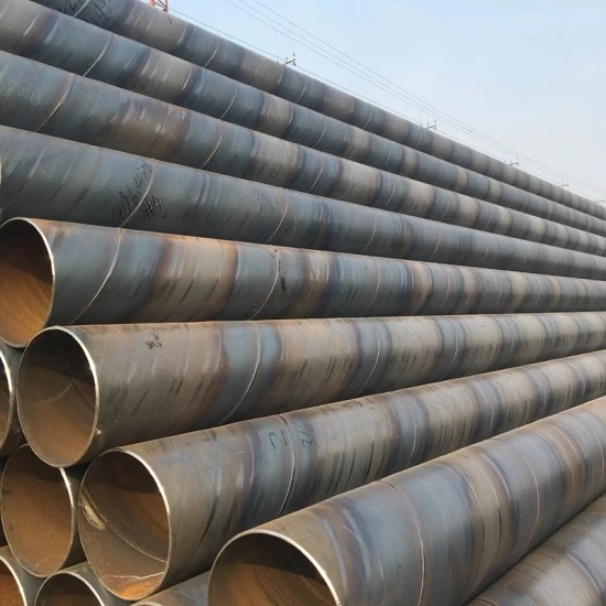 Top Quality ASTM A252 Grade 3 Piling Welded Saw Spiral Steel Pipe