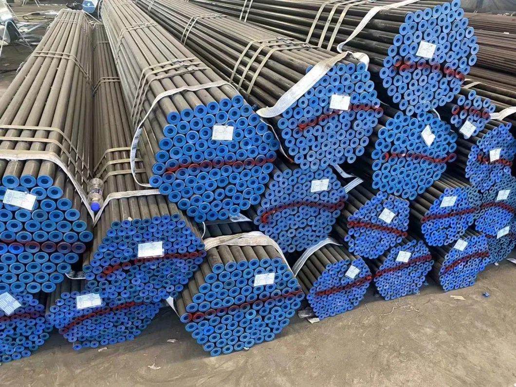 ASTM A106 Gr. B Carbon Seamless Steel Tubes En10210 Blank Painted Seamless Steel Pipe API 5L Gr. B