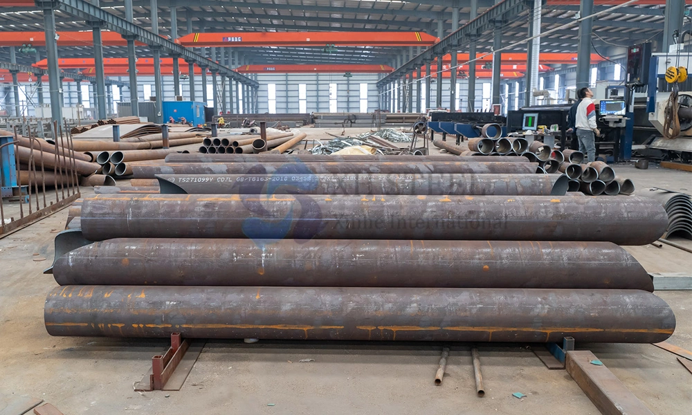 High Temperature Straight Seam Welded Pipe Standard ASTM A106 A53 Seamless Carbon Steel Pipe Ms CS Seamless Tube Price