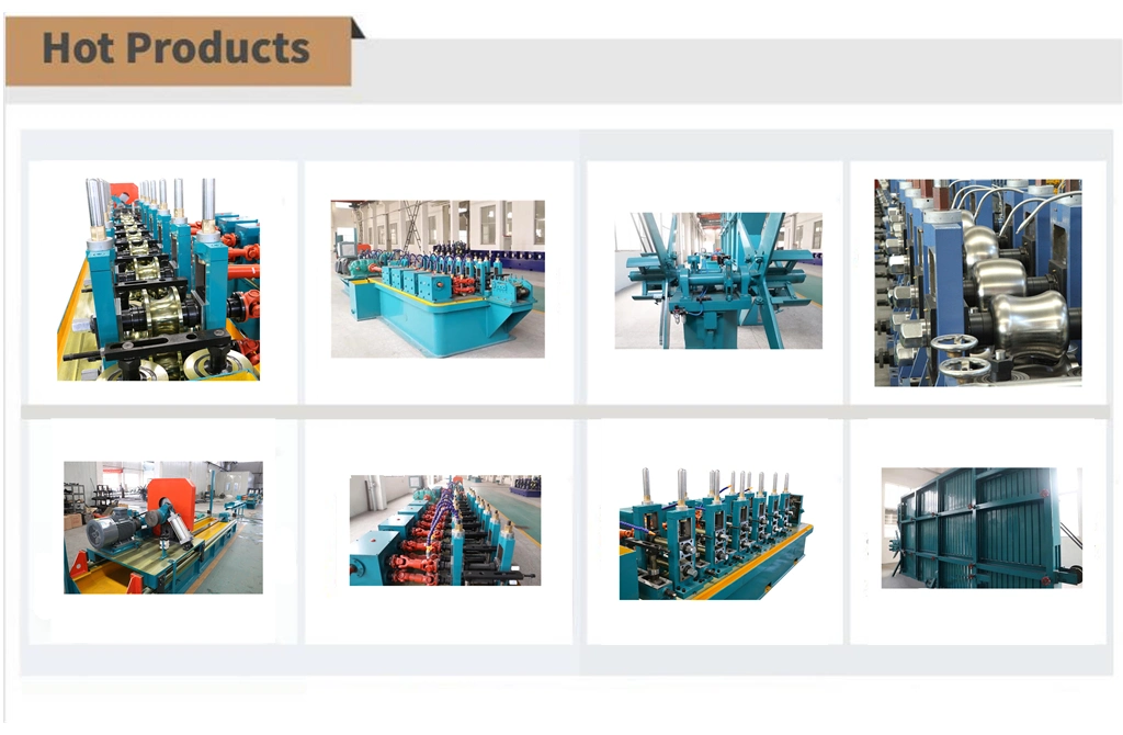 ERW Pipe Factory Production Line Longitudinal Seam Welded Pipe Machine