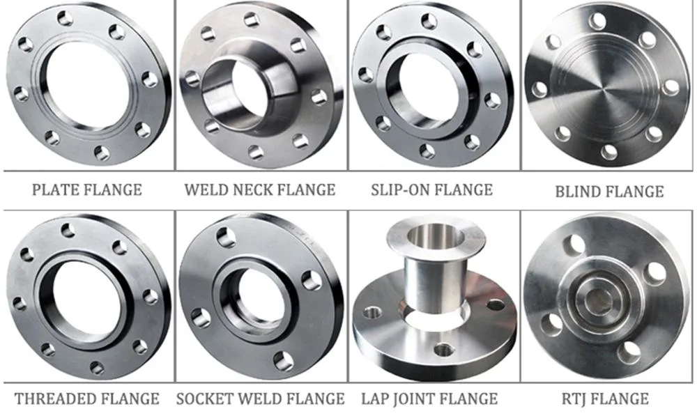 Customized Forged Carbon Steel Stainless Steel Plate Flat Standard ASME Weld Neck Flange