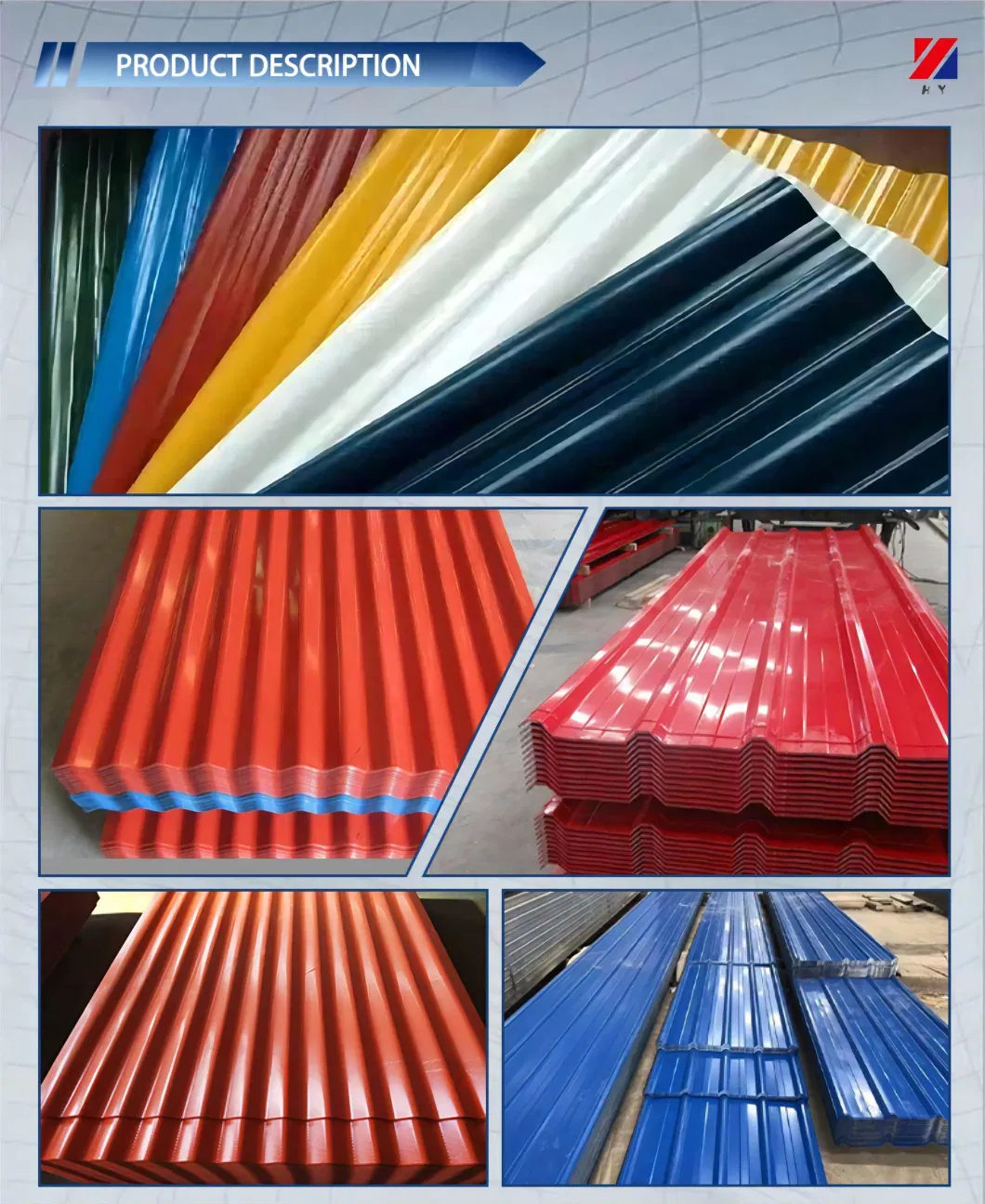 Gi/PPGI/PPGL Ral Wooden Pattern Zinc/Al-Zn/Color Coated Coating Colored Galvanized Galvalume Steel Coil/Sheet/Strip/Roll/Plate Round/Square Pipes/Tubes