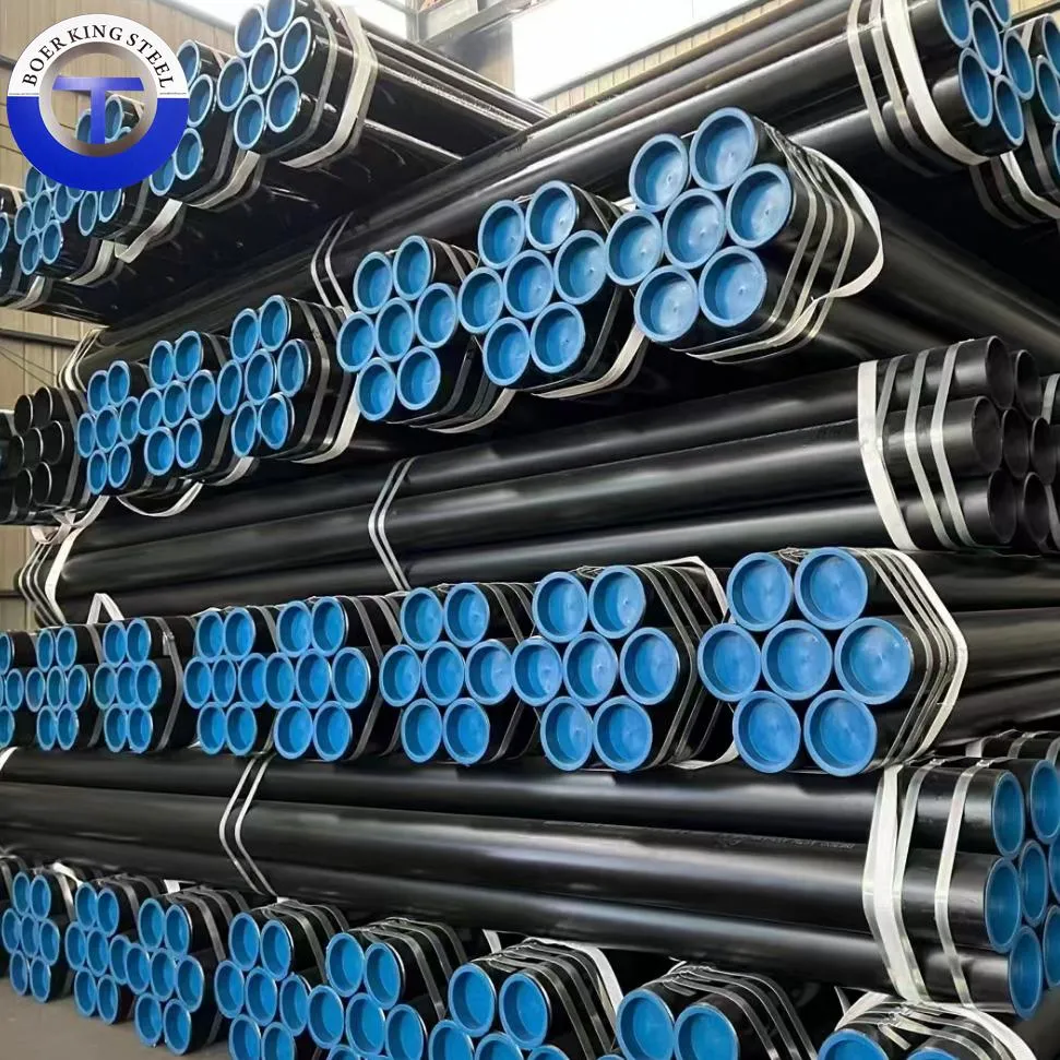 API 5L ASTM A53 ASTM A106 Sch40 Sch80 Hot Rolled Carbon Seamless Steel Pipe/Tube