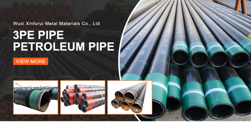 3PE/3PP/3lpe Epoxy Coated Steel Pipe API5l Anti - Corrosion Steel Pipe