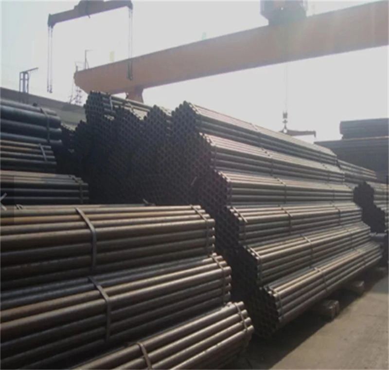 ASTM A500 Q195 Q235 Black Annealed Carbon Steel Building Round Tube with High Quality